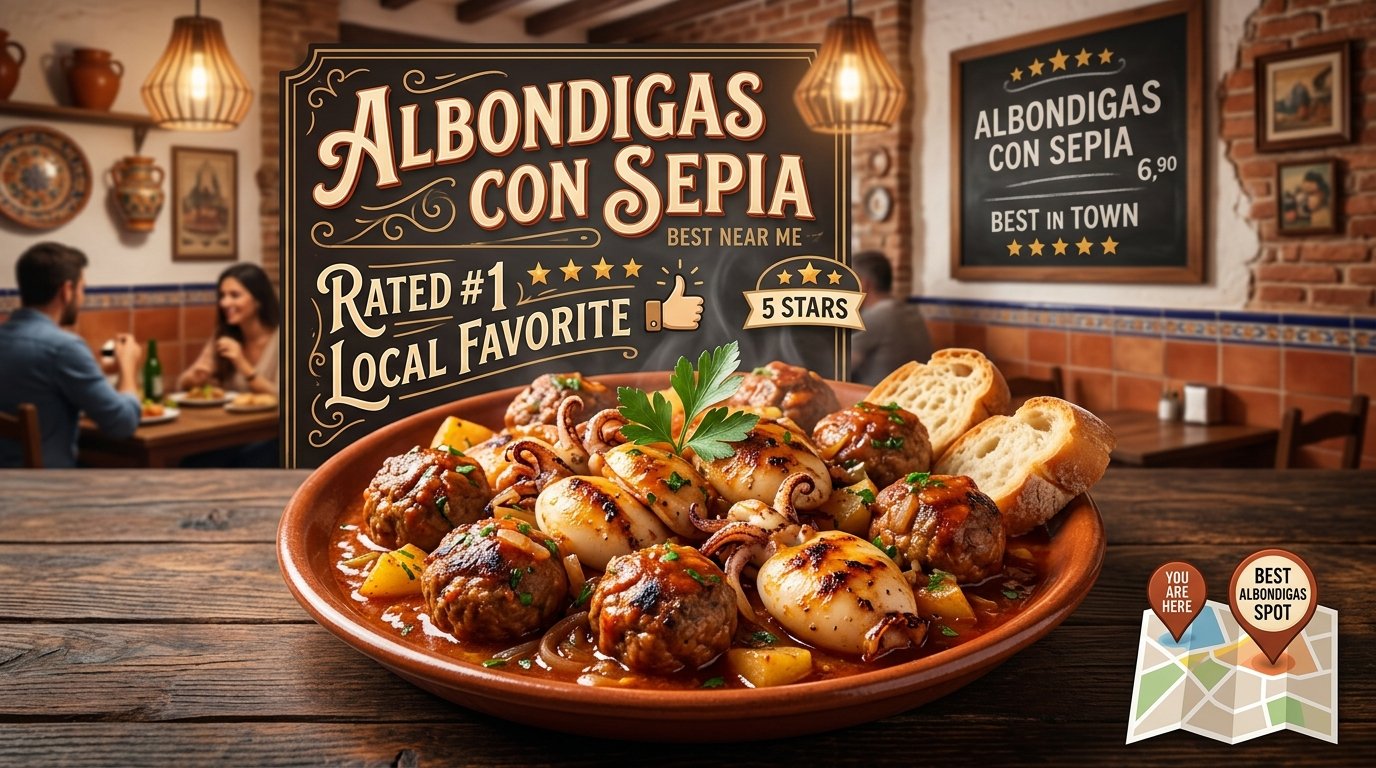 Best Albondigas Con Sepia Near Me
